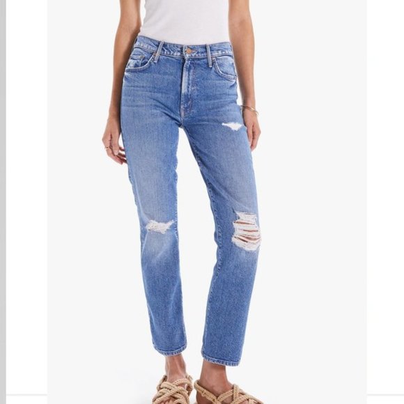 MOTHER Denim - Mother The Insider Ankle Bloom and Doom Denim Jeans 26